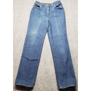 Vintage Levis Denim Jeans Womens 16 29X32 Blue High Rise Straight 18505-0214